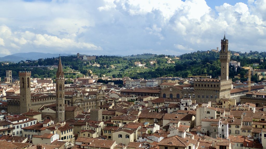 Le vie di Dante in bicicletta - Firenze dall'alto